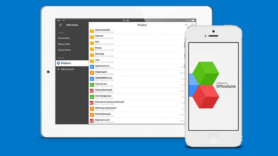 Marketing for OfficeSuite Pro 8 app